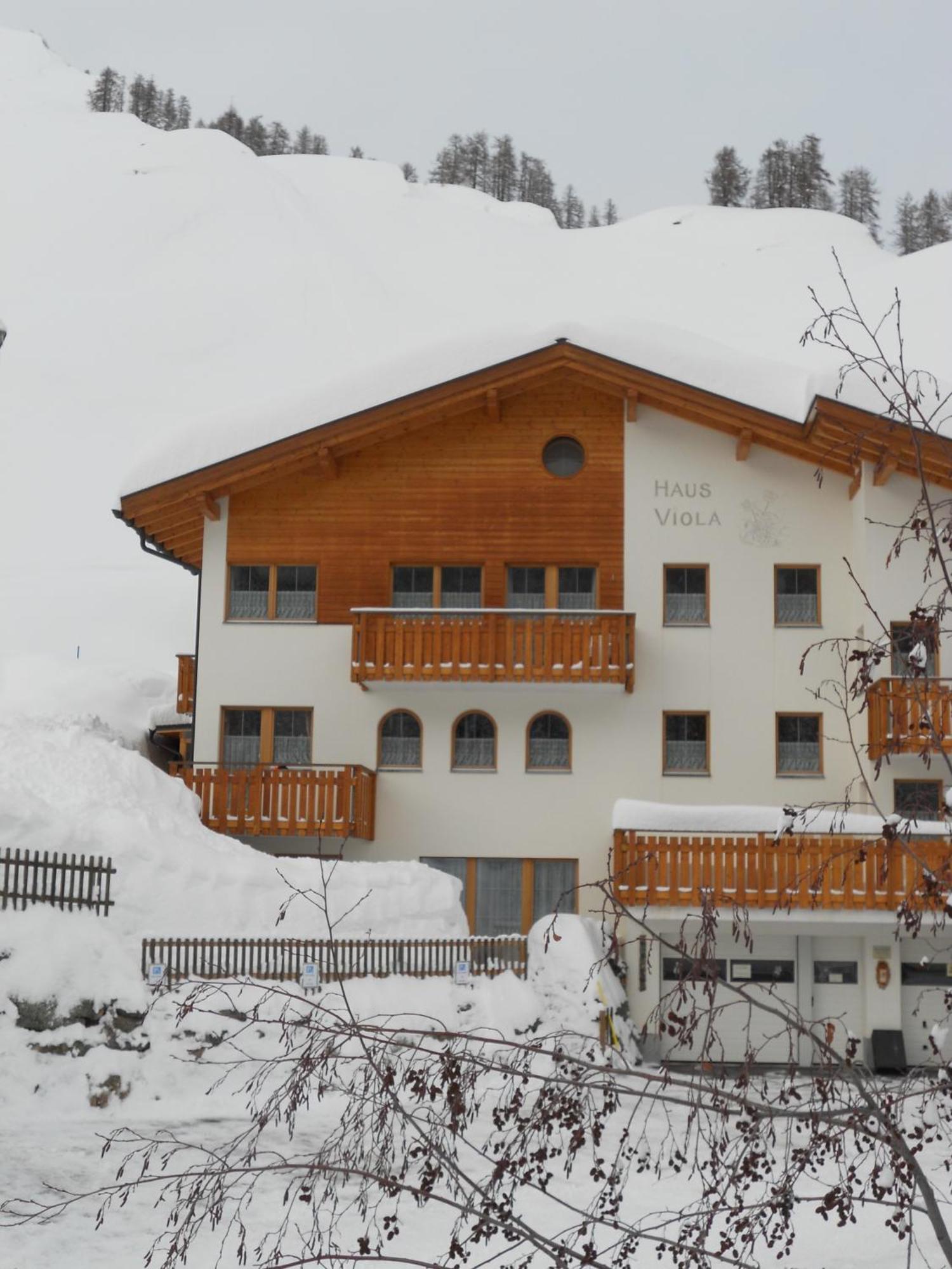 Appartamento Haus Viola Samnaun Esterno foto
