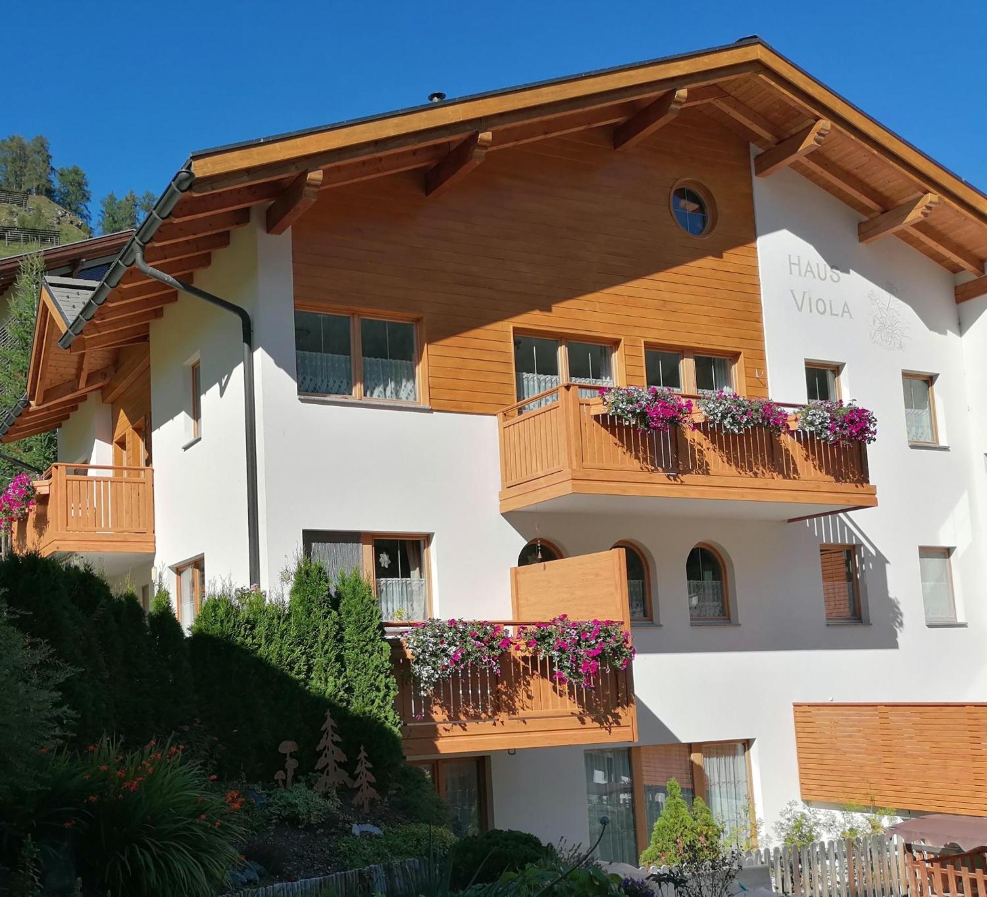 Appartamento Haus Viola Samnaun Esterno foto